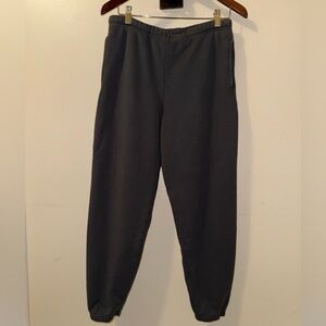 SKIMS Cotton Revised Classic Jogger,Size-Medium,Color-Dark Gray